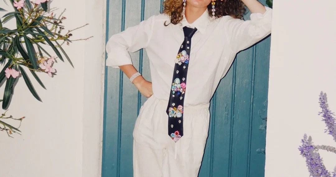 Une créatrice de cravate ? 👔