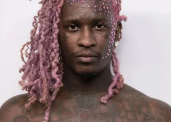 Young Thug au défilé Givenchy