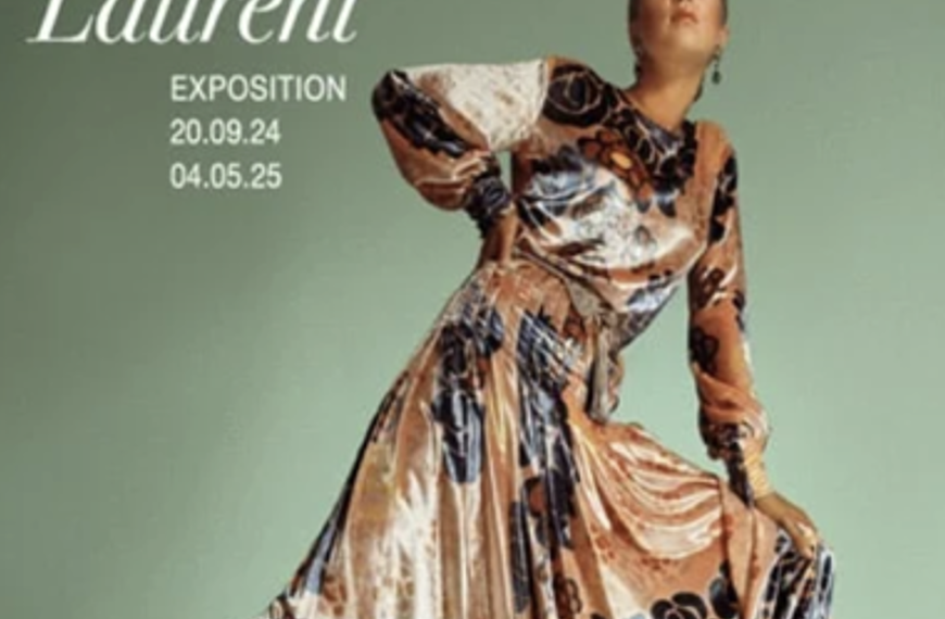 Exposition “Les Fleurs d’Yves Saint Laurent”